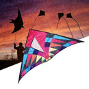 50" Rainbow Kite color Outdoor Game Sport Fun Gift K11 Nice W8P Funny G4Q9 J0K6