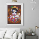 5D DIY Special Shaped Diamond Painting Buddha Cross Stitch Mosaic Craft Kit