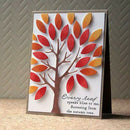 DIY Rectangle Tree Leave Metal Cutting Dies Stencil Scrapbooking Paper Album #