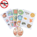 30pcs/5sheets Mosquito Patch Square Cartoon Anti-Mosquito Repellent Stick lj