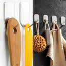 20 Pieces Self Adhesive Stainless Steel Wall Hooks,Utility Hanging Hooks fo