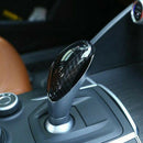 1Pcs Carbon Fiber Style Gear Shift Head Cover for Alfa Romeo Giulia Stelvio E9L6