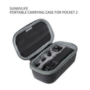 For DJI Pocket 2 Accessories Portable Carrying Case with Inner Zipper Net Pocket