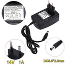 DC14V 1A Adapter AC 100V-240V to DC 14V Converter Power Supply Adapter 5.5* A