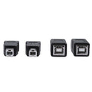 1X(Usb 2.0 A Female To Usb B Print Male Adapter Converter