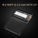 M.2 NGFF to 2.5" SATA 3.0 SSD Enclosure Adapter for 2280mm Solid State Hard Disk