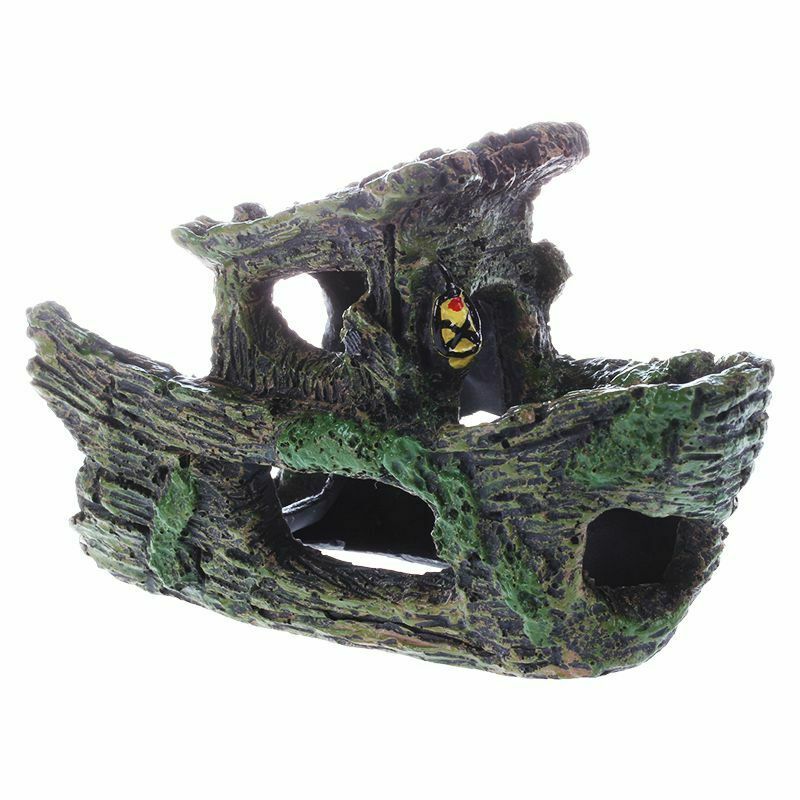 Aquarium Decoration Rock Grotto Cave Fish Tank Terrarium Decoration Shape 8