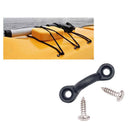 4pcs Bungee Nylon Deck Loop Easy Install C Buckle Set  Kayaks Boat Accessori 3C