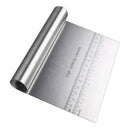 New Kitchen tools Stainless Steel Bench Scraper, Pizza Dough Cutter CVBG XPP