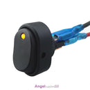 4Pcs 12V 30Amp 30A Heavy Duty LED OFF/ON Rocker Switch Car Boat Marine