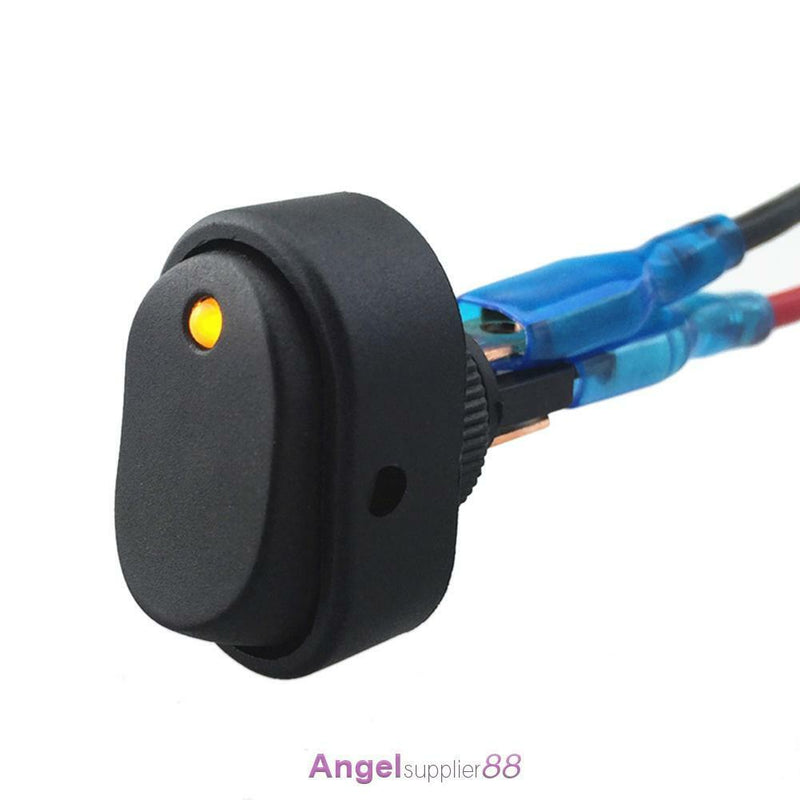 4Pcs 12V 30Amp 30A Heavy Duty LED OFF/ON Rocker Switch Car Boat Marine