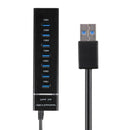 7 Port USB 3.0 Hub Splitter High Speed 5Gbps USB 3.0 Expander for PC Laptop