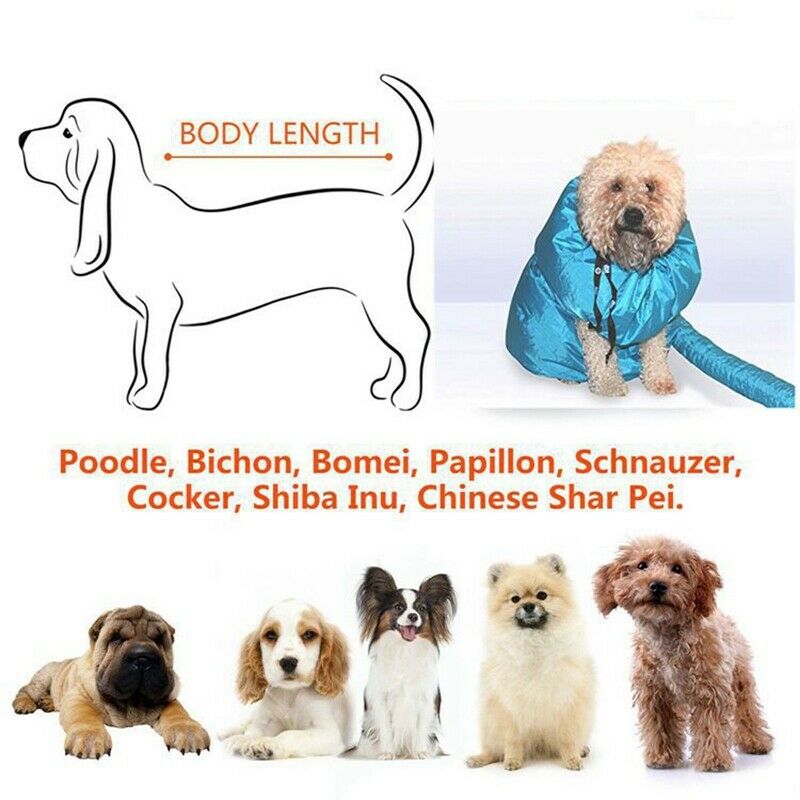 Pet Hair Dryer Dog Dryer Puff Pet Bath Grooming Dryer Dog Grooming Dryer Be B1T9