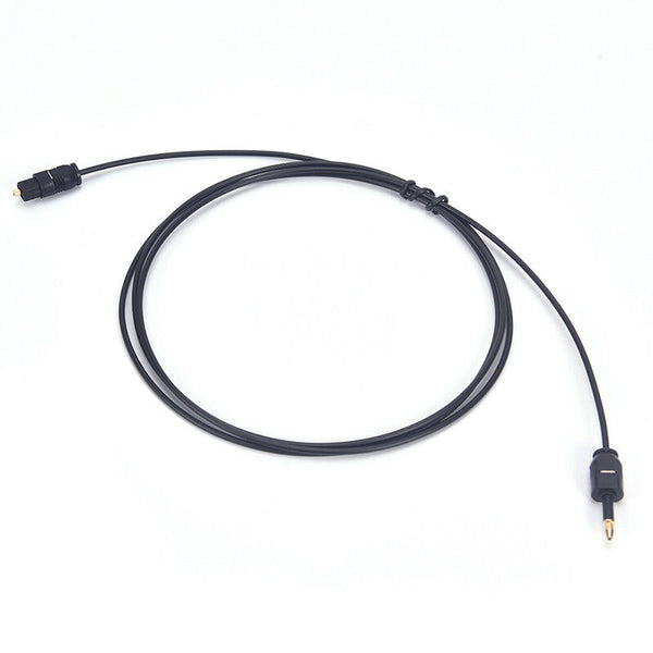 Audio CableBlack TOSlink Plug to MINI-TOSLink OPTICAL 3.5mm Jack 0.5m  JR