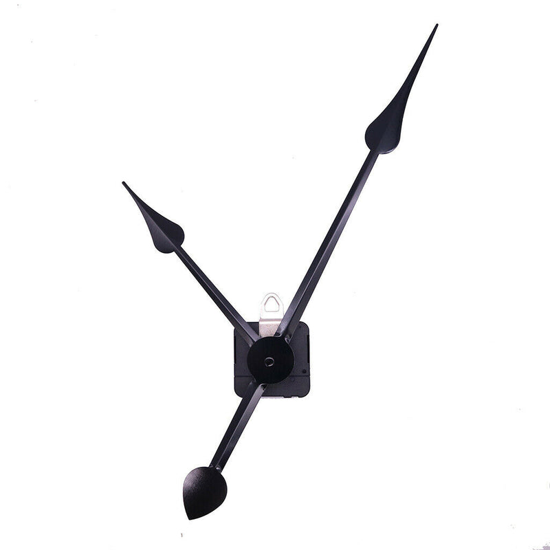 1 Set Silent Sweep Quartz Wall Clock