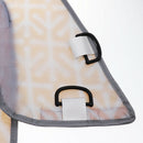 Baby Portable Changing Pad 3-in-1 Diaper Clutch Changing Station Yellow