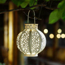 Solar Hanging Lights Outdoor Christmas Yard Lamp Solar Powered LED Garden Street
