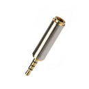 5x Aux 3.5mm Female to 2.5mm Male Stereo Audio Plug Earphone Jack Adapter