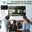 Jt0176 960 Miles 1080p 4K HDTV TV Antenna Indoor Signal Receiver Amplifier SN9F