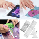 Diamond Embroidery Accessories Square/Round Drill Ruler Fix Tool