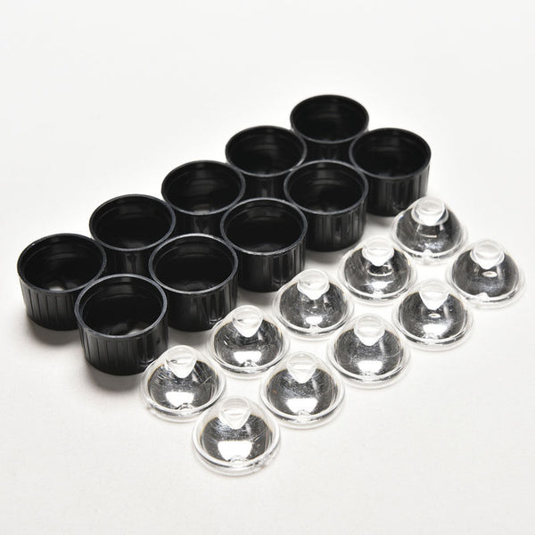 5 degree Lens Reflector Collimator with Holder Set For 1w 3w 5w LED Ship Fa JR