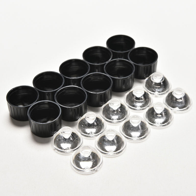 5 degree Lens Reflector Collimator with Holder Set For 1w 3w 5w LED Ship Fa JR