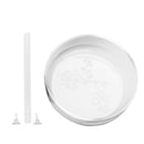 2Pack Aquarium Fish Tank Shrimp Feeding Food Dish Bowl Feeder Container with