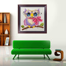 5D Diamond Owl Embroidery Painting Rhinestone Cross Stitch Craft 30*30cm