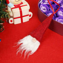 5pcs Xmas Tree Hanging Ornaments Christmas Wreathe Santa Pendants (Red)