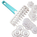 37Pcs Fondant Cake Embosser Tape Cutter Different Gears Decorating Strip Ri I2P9