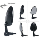 Rotatable Bike Rear View Helmet Mirror Safety Bicycle Cycle Rearview Mirror