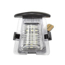 For Jeep Wrangler JK 07-18 18 LED 6000K Rear Bumper License Plate Light Tag Lamp