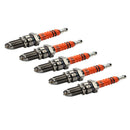 5pcs D8TJC 3 Electrode Spark Plug CG CF250 Moped Scooter ATV Dirt Bike