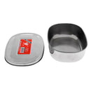 Lightweight Stainless Steel Oval Lunch Box Fruit Sandwich Food Container - S