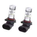 1 Pair 9006 HB4 6000K 100W 20-SMD LED Projector Fog Driving Lights White