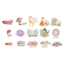 Korean Flowers Weeks Months Words Scrapbooking Stickers Decor DIY Craft DiaryME