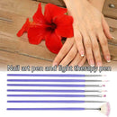 7pcs/set Acrylic Nail Art UV Gel Carving Pen Brush Powder Liquid V0A5
