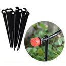 100Plastic Fixed Stem DIY Micro Drip Irrigation System Garden Watering S1K4