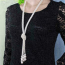 Fashion Women Multi Layer Necklace Sweater Chain Jewelry Long Necklace U0E9 X5H3