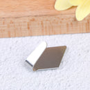 6Pcs Stainless steel adhesive door hook kitchen wall hanging towels bathroom JR