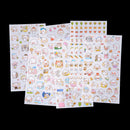 6pcs Cute Big ear dog stickerdiy decoration sticky albumdiary scrapbookingtoy SP