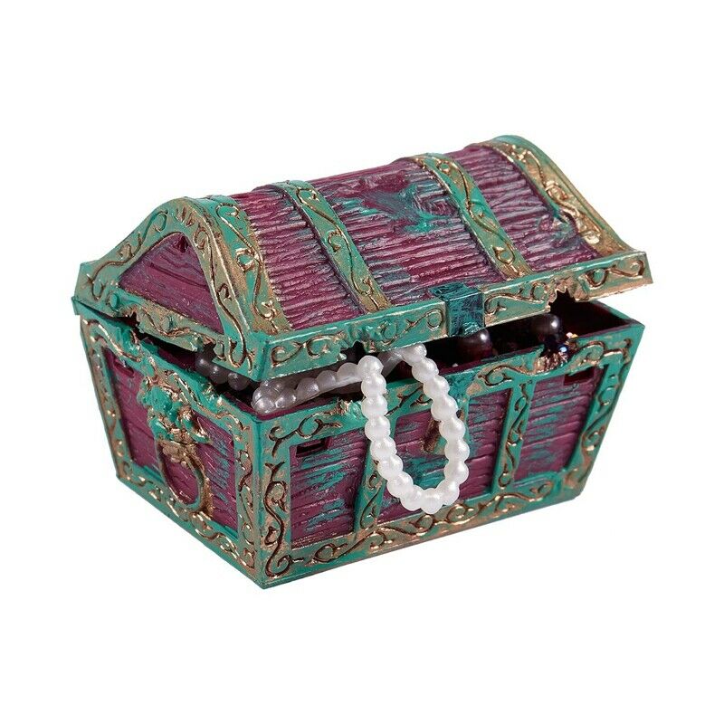 Aquarium Decoration Treasure chest Treasure chest Pirate chest Chest with a