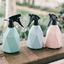 2Pcs Fine Mist Spray Bottle with Top Pump Trigger, Indoor Plant Watering Can