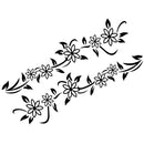 1 Pair Flower Vine Car Stickers Vinyl Automobile Body Decals Styling Accessories
