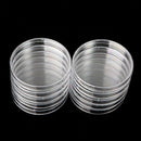 Clear Plastic Petri Dishes with Lids, Sterile, 90mm