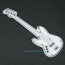 Guitar Cutting Dies Metal Stencils Scrapbooking Embossing DIY Album Paper Craft