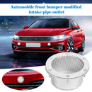 76mm Universal Racing Car Air Duct Grille Bumper Vent Inlet for Cold Air Intake