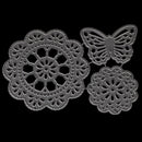 Tassel circle butterfly Metal Cutting Dies For DIY Scrapbooking Card Paper Alb Z