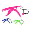 Floating Fish Grip Fishing Lip Grip Gripper Grabber Plier with Lanyard Pink