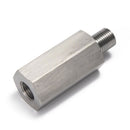 Universal Oil Pressure Gauge Stainless Steel Sensor Tee Turbo Supply For NPT 1/8